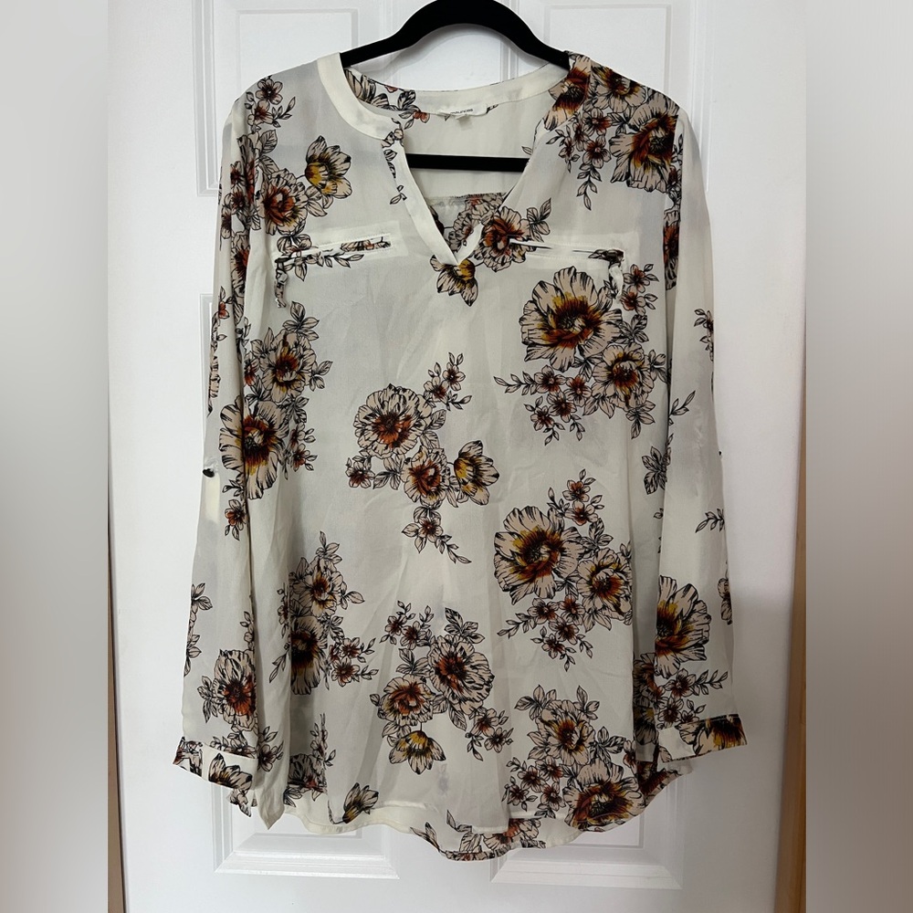 Maurices 3/4 sleeve blouse— like new